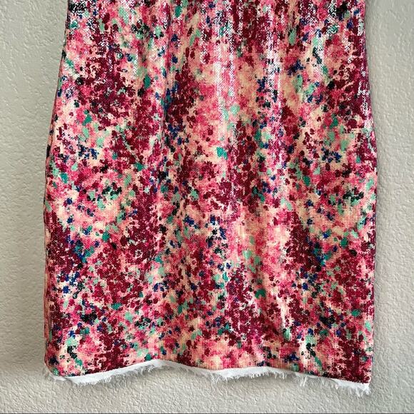 Rachel Zoe Pink Floral Mini Dress - Picture 4 of 13